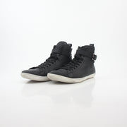 Louis Vuitton black Falcon high-top sneakers by Gold & Beyond, featuring sleek design and stylish details.