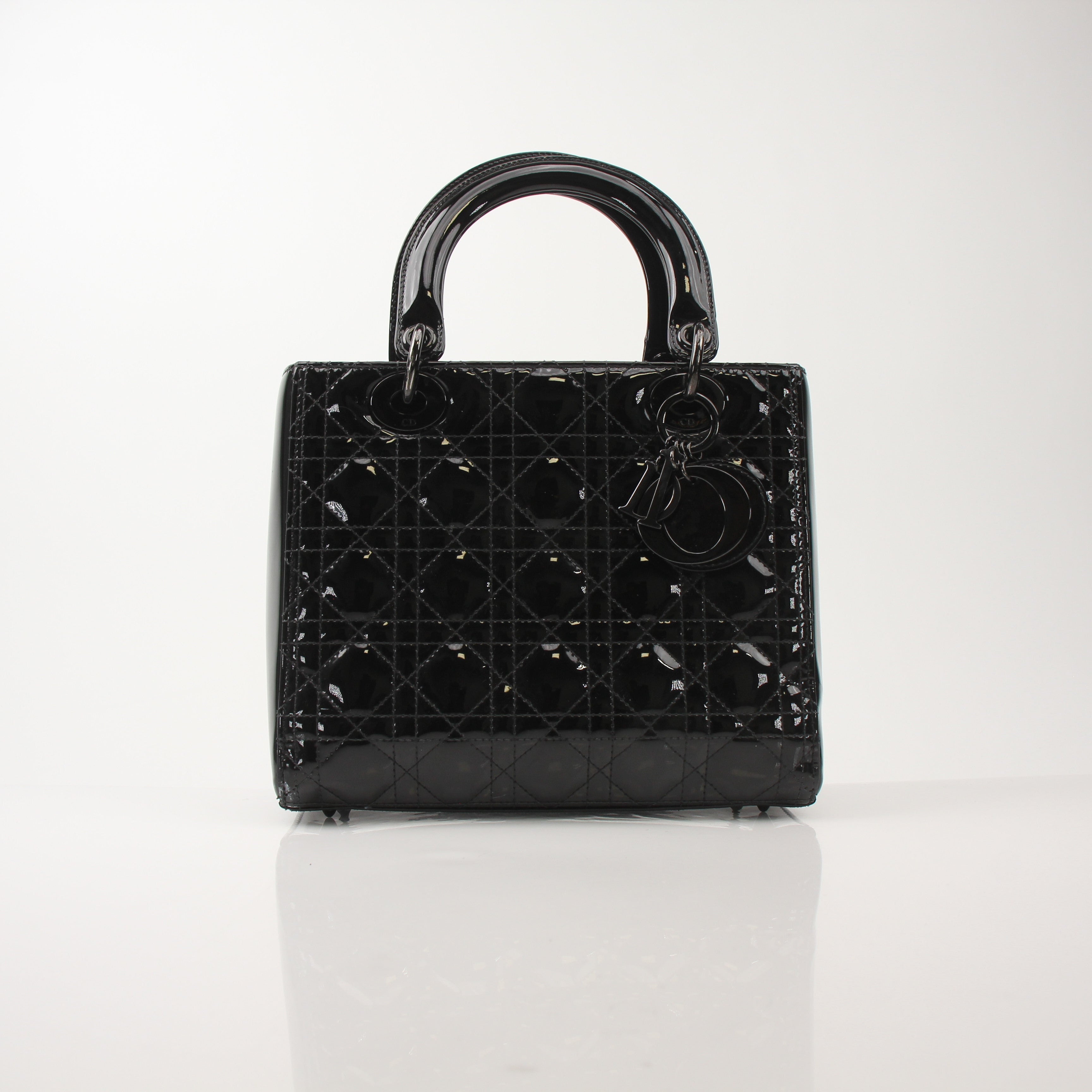 Christian Dior Black Lady Dior Bag