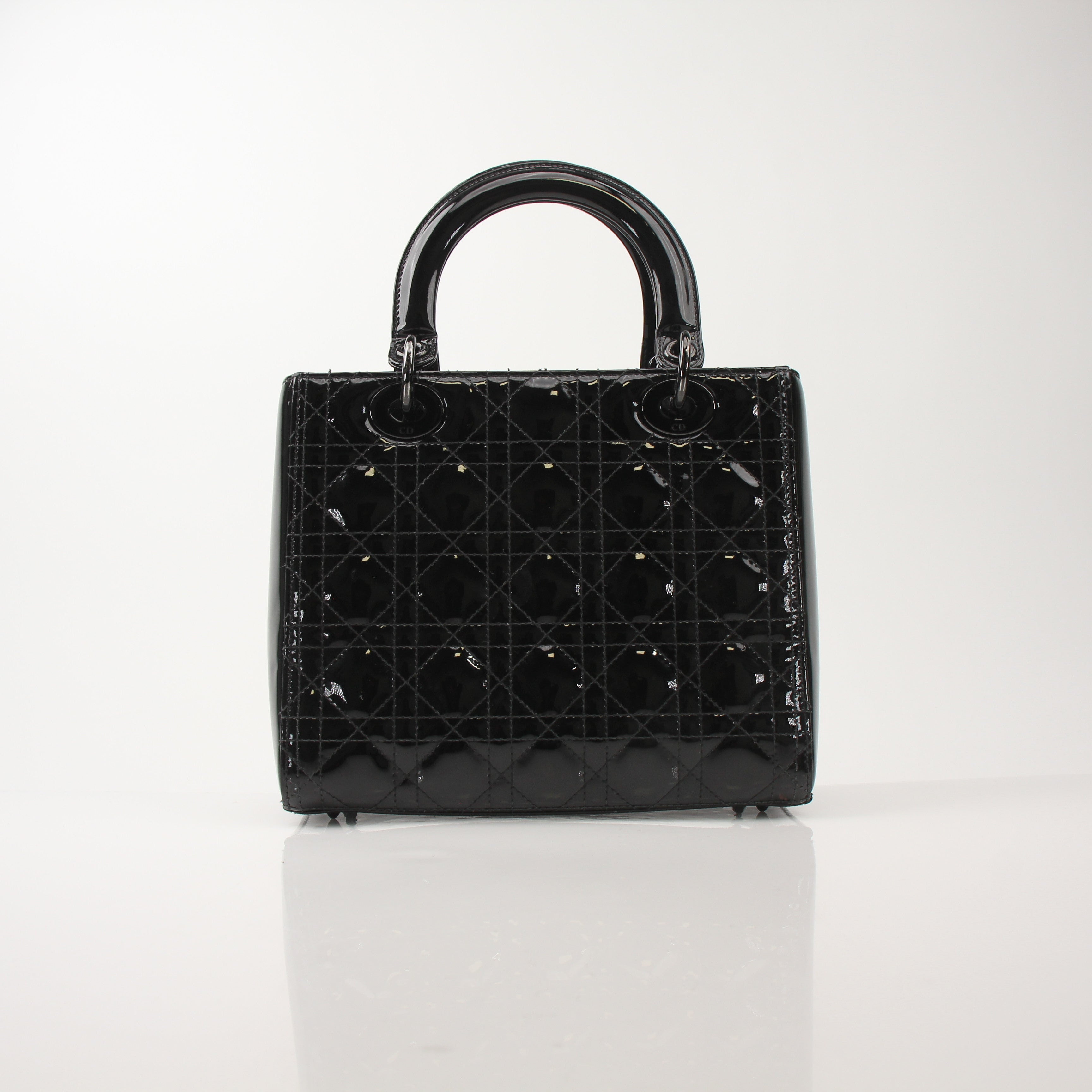 Christian Dior Black Lady Dior Bag