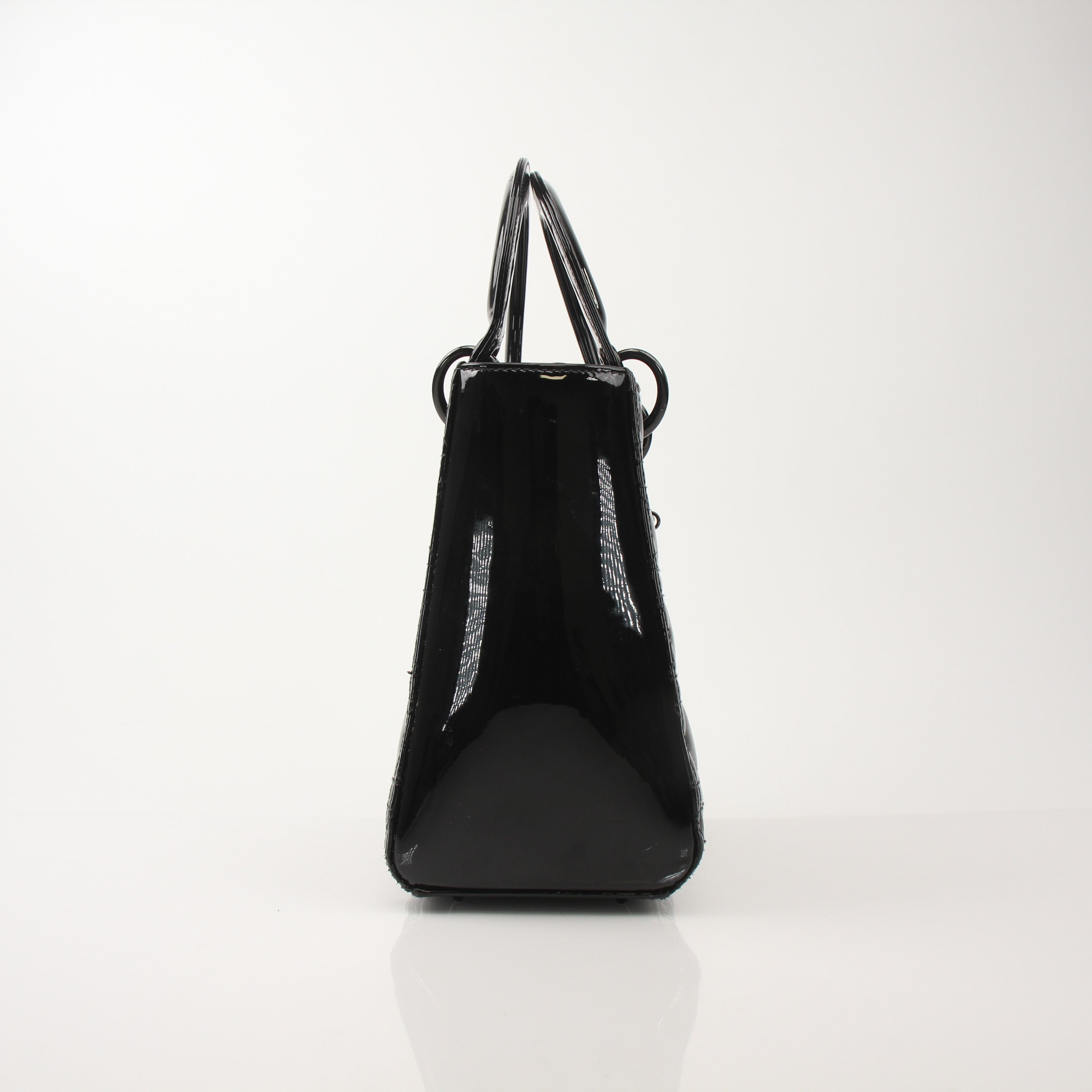 Christian Dior Black Lady Dior Bag