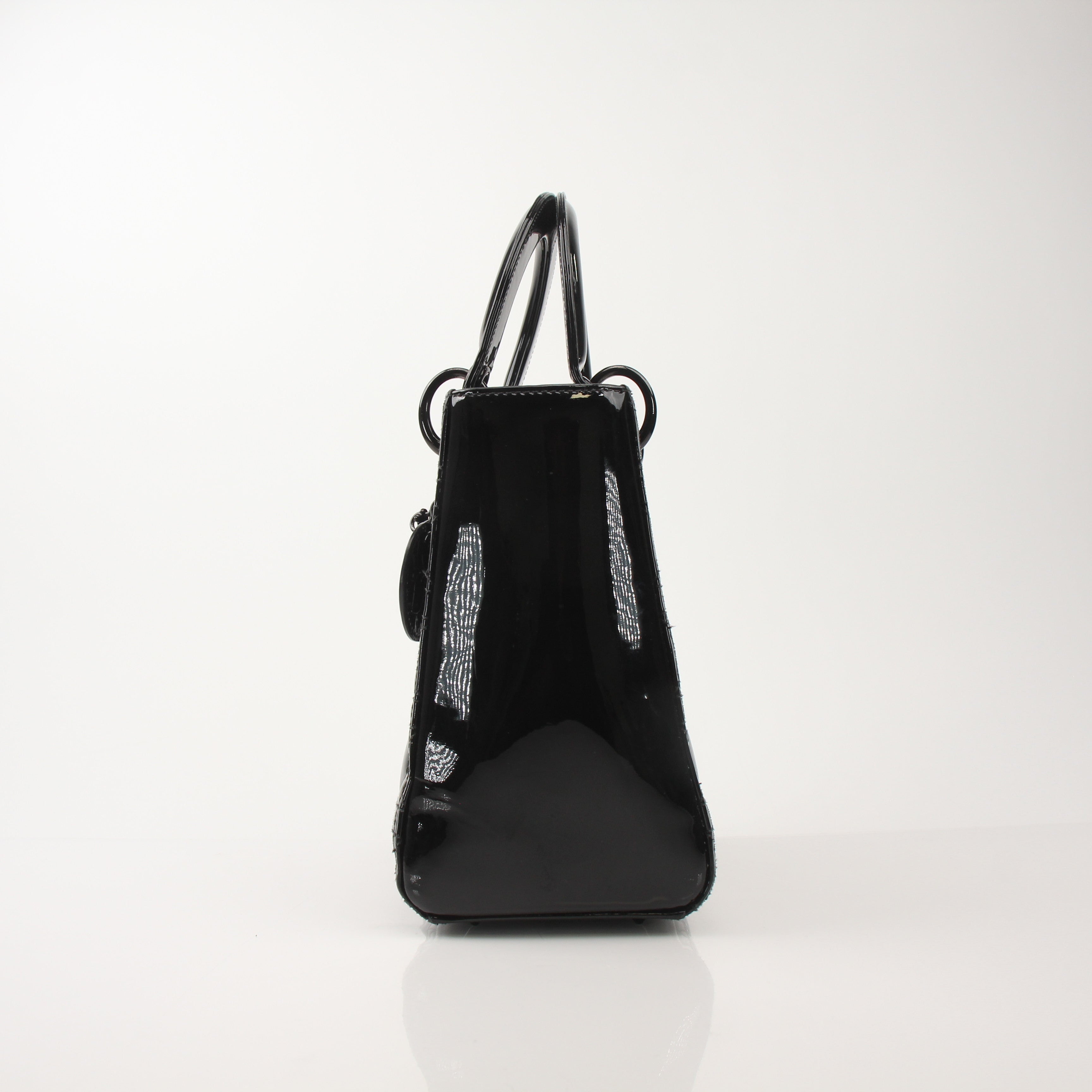 Christian Dior Black Lady Dior Bag