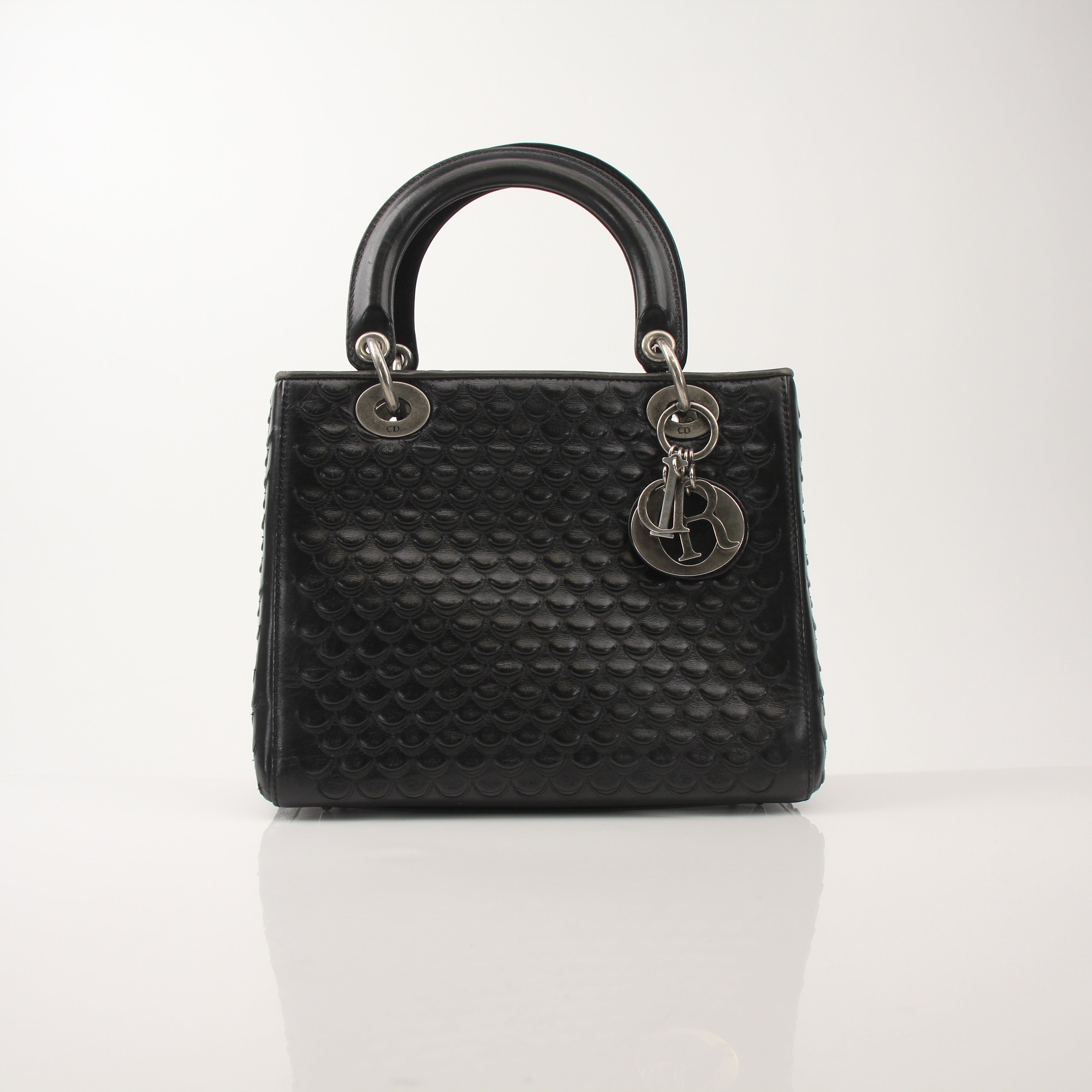 Christian Dior Python Lady Dior Bag