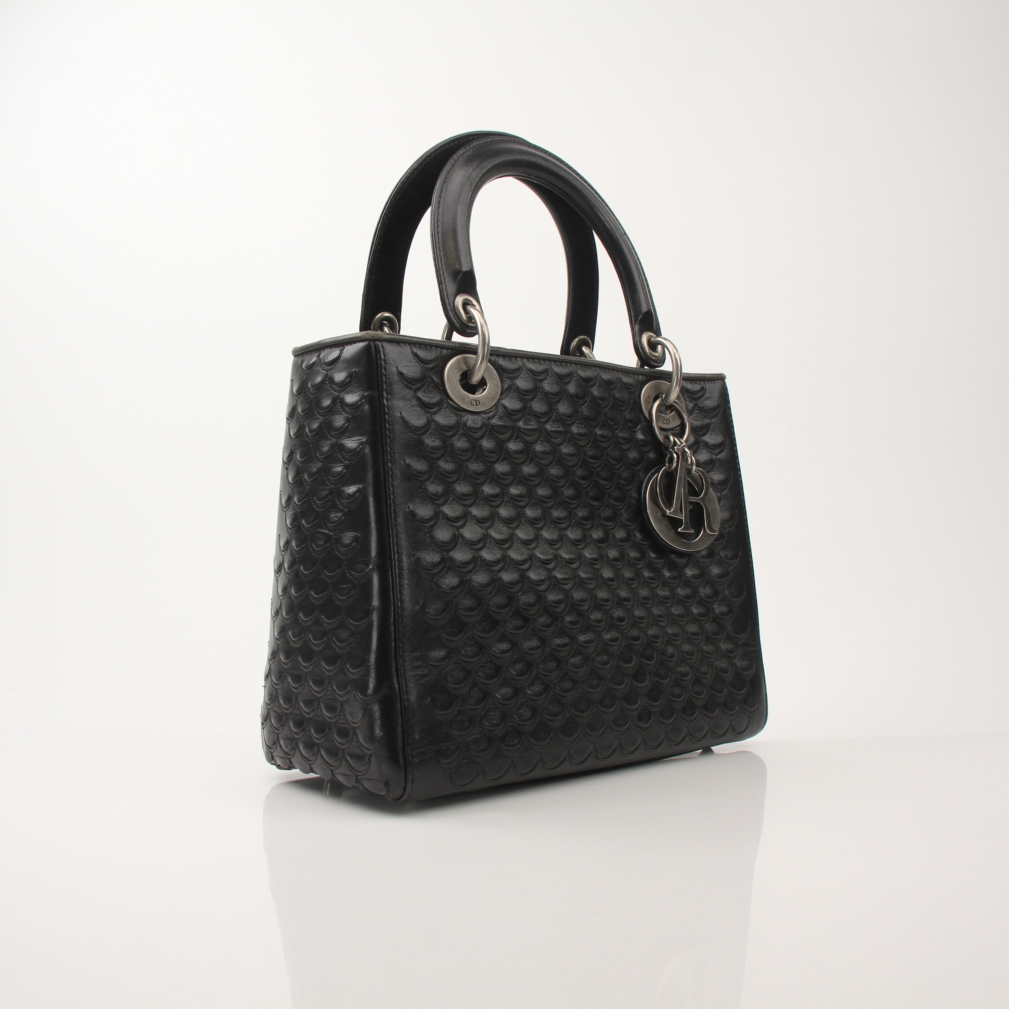 Christian Dior Python Lady Dior Bag