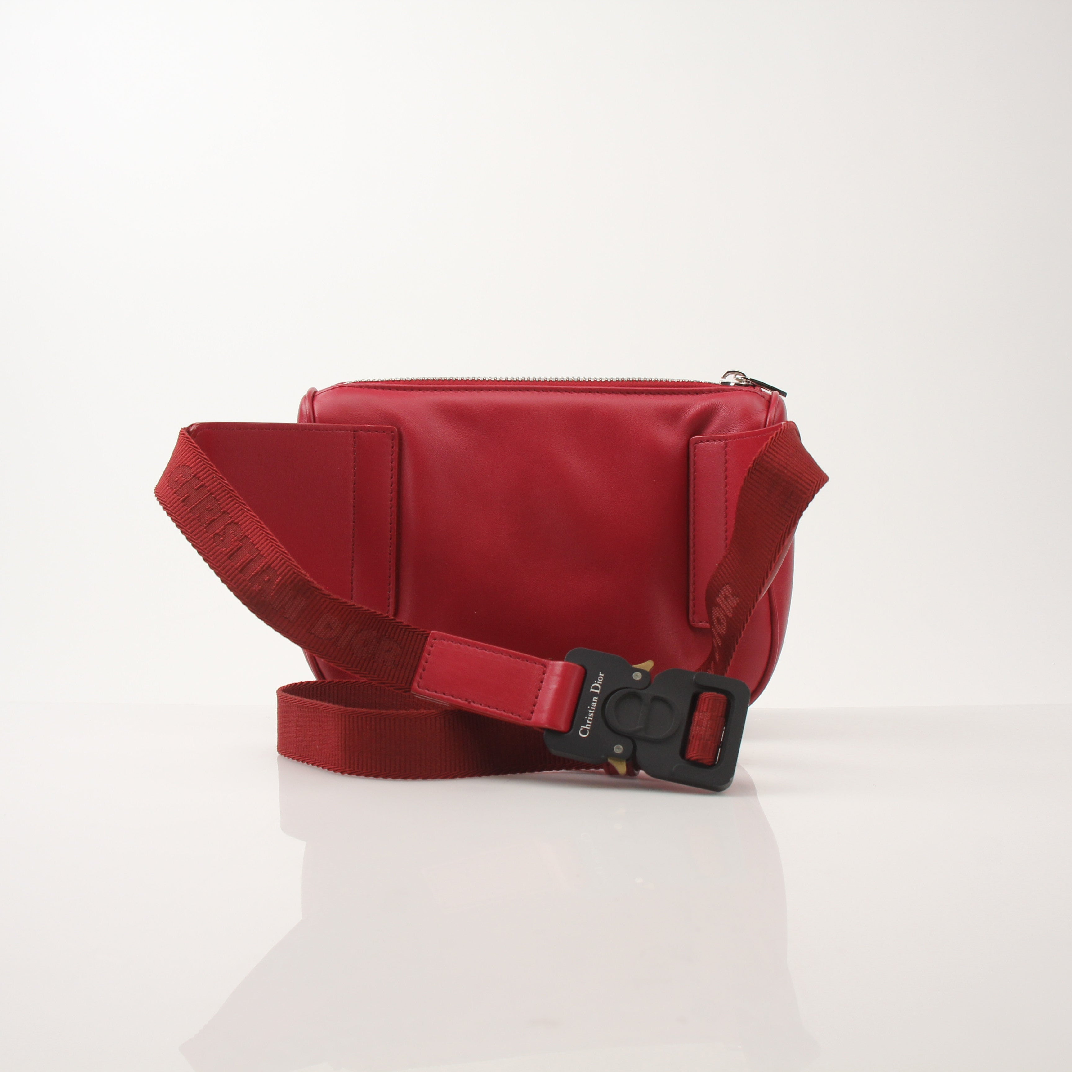 Gold & Beyond Dior Oblique Saddle Belt Bag, stylish handbag with signature Dior pattern and saddle design, leather accents.