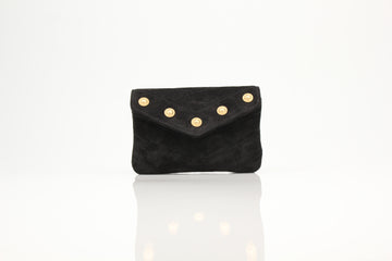 Chanel Paris–Hamburg Suede Wallet