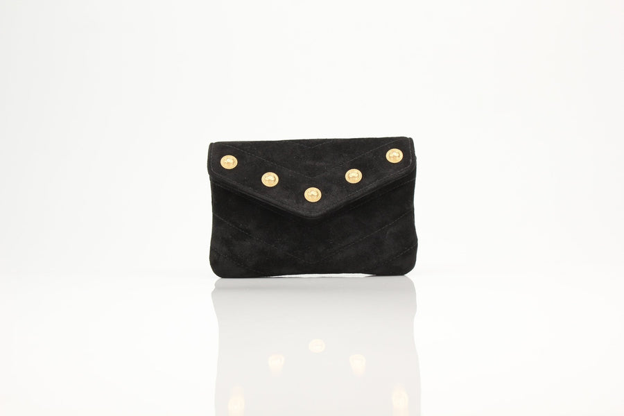 Chanel Paris–Hamburg Suede Wallet