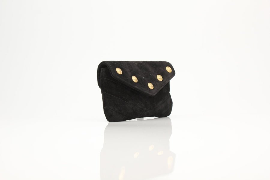 Chanel Paris–Hamburg Suede Wallet