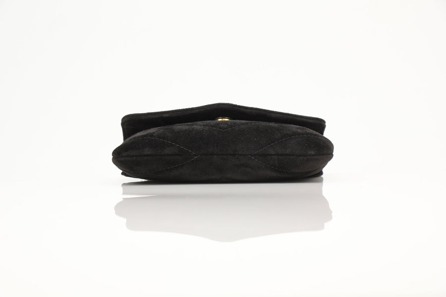 Chanel Paris–Hamburg Suede Wallet