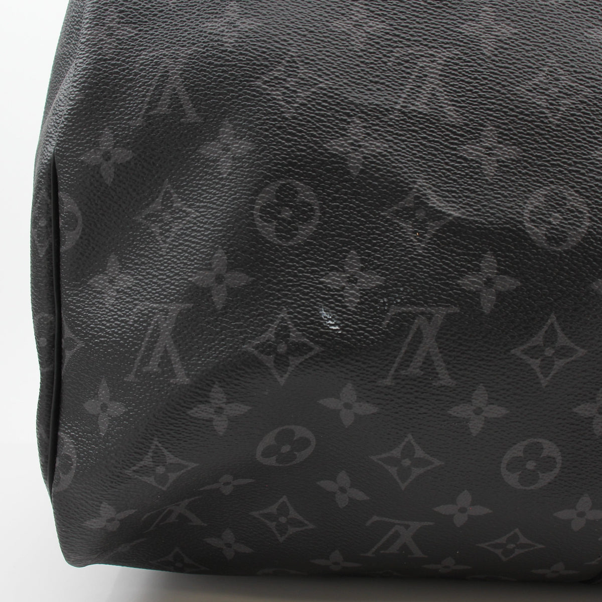 Louis Vuitton Black Monogram Eclipse Keepall Bandoulière 55 Duffel Bag