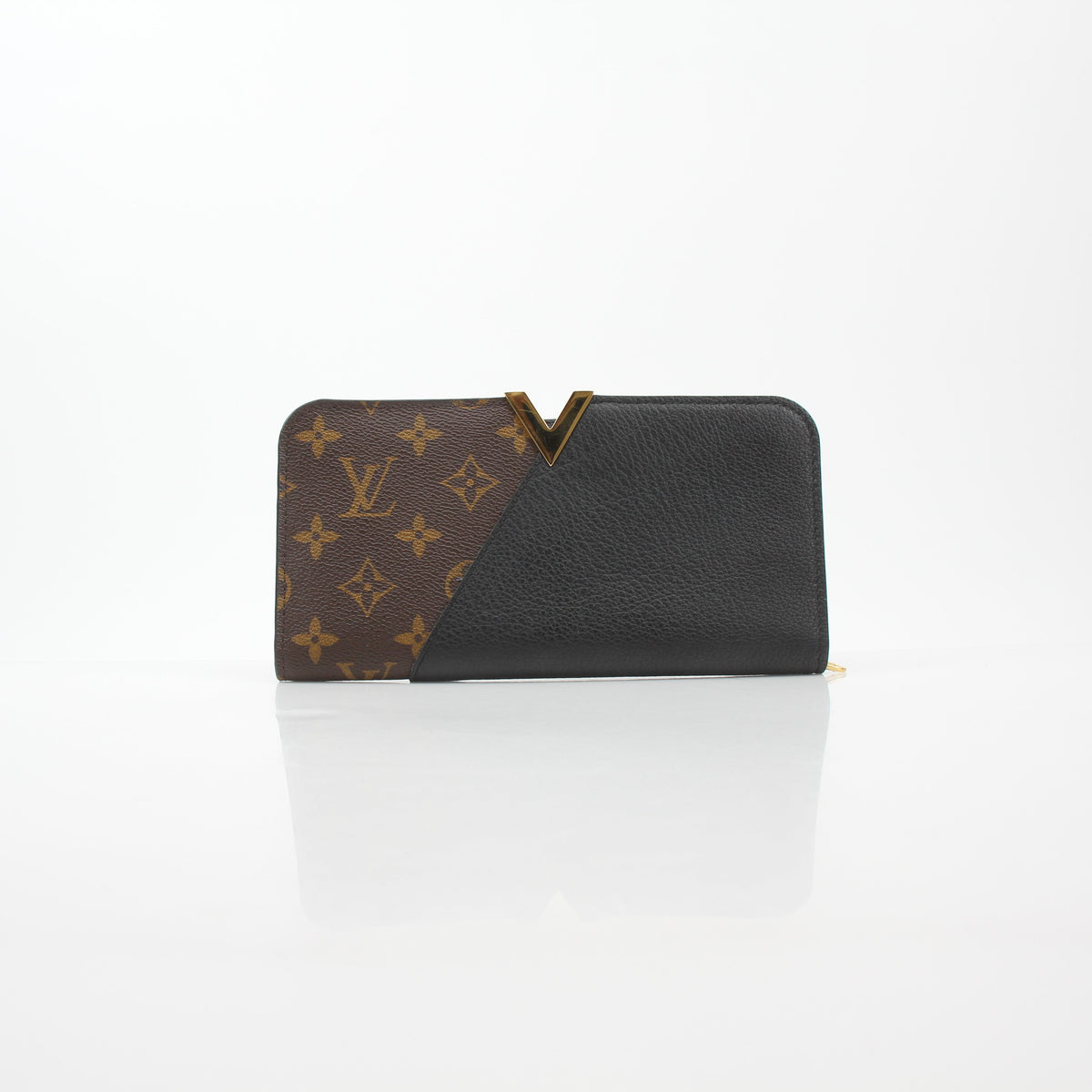 Louis Vuitton Black Monogram Kimono Wallet
