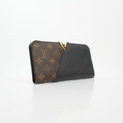 Louis Vuitton Black Monogram Kimono Wallet