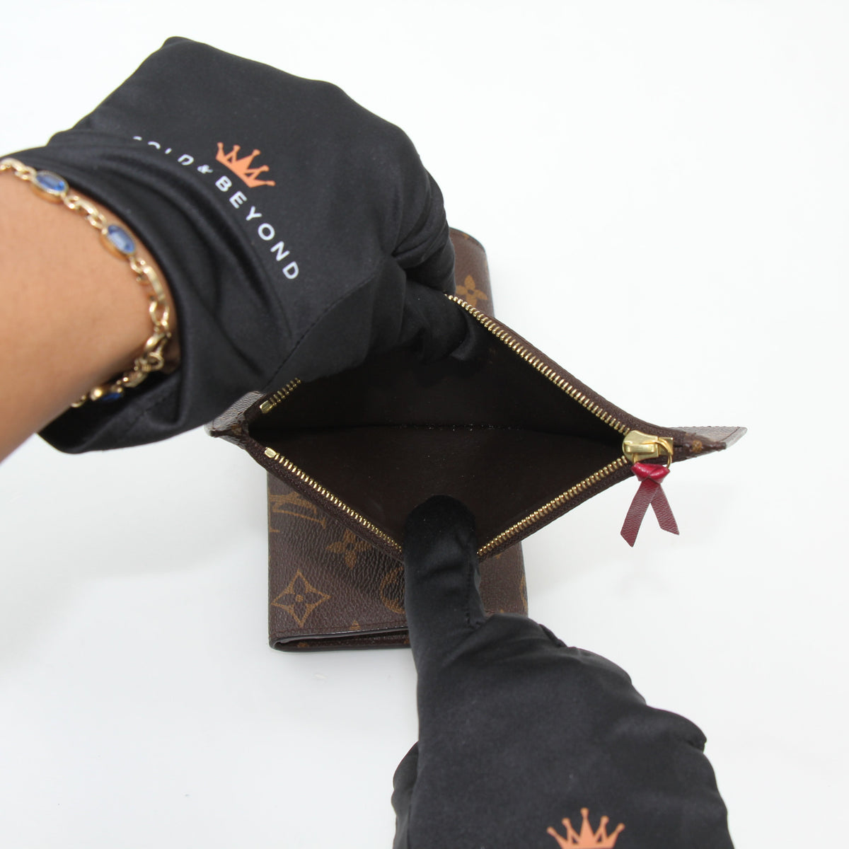 Louis Vuitton Brown Monogram Josephine Wallet
