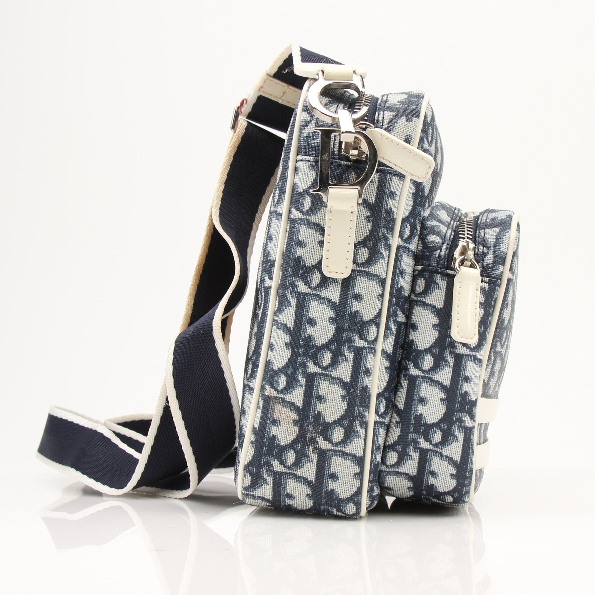 Christian Dior Diorissimo Messenger Bag by Gold & Beyond, elegant handbag with structured design and signature Dior details.