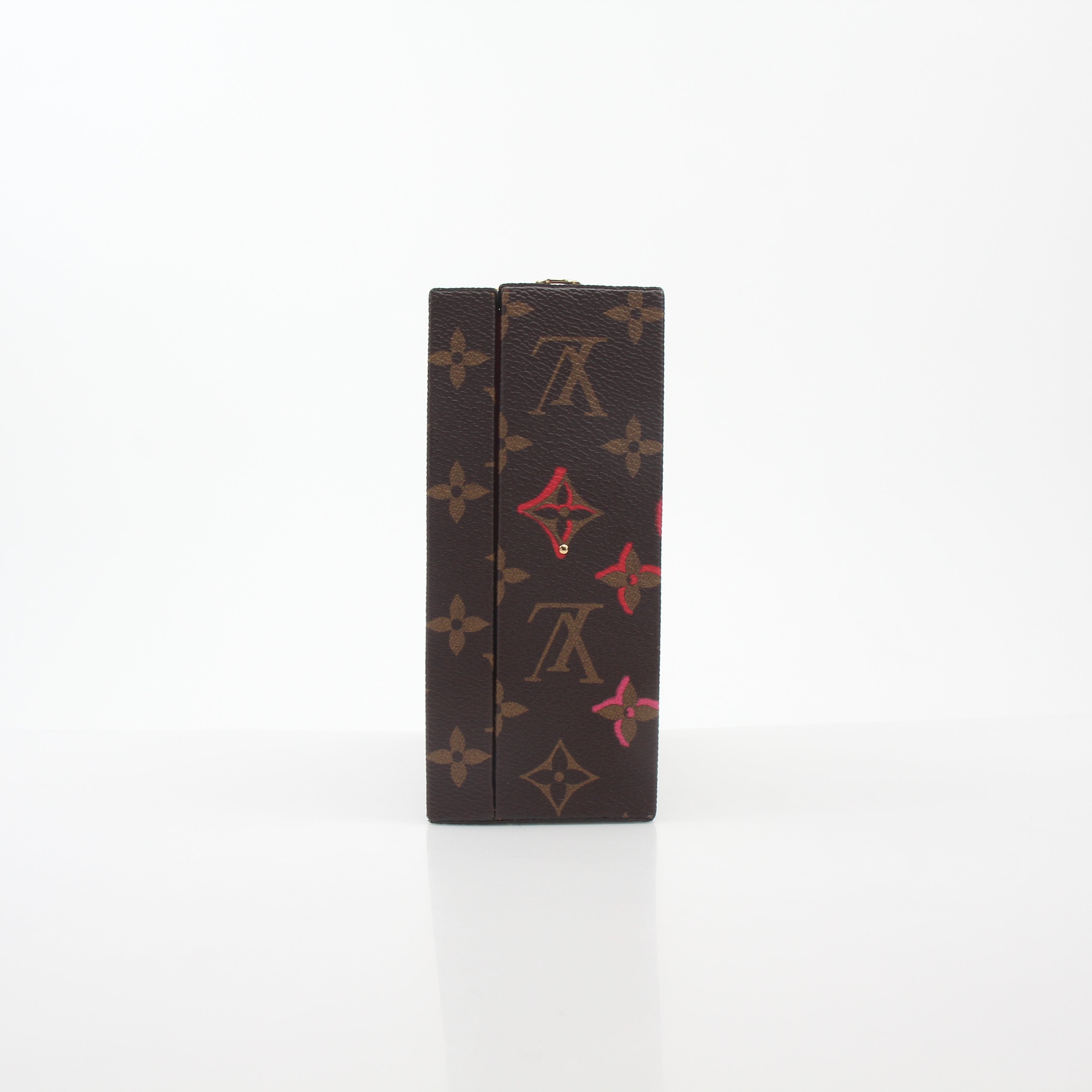 Louis Vuitton Fall in Love Mobile Box Trunk Bag handbag by Gold & Beyond, featuring a compact, stylish design with LV branding.