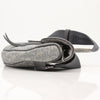 Christian Dior Saddle Bag in grey oblique canvas with signature silhouette, designed by Gold & Beyond.