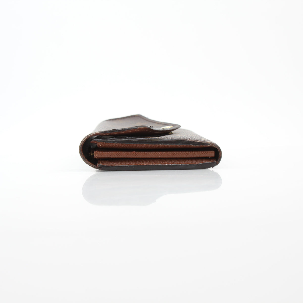 Louis Vuitton Brown Monogram Portefeuille Sarah Long Wallet