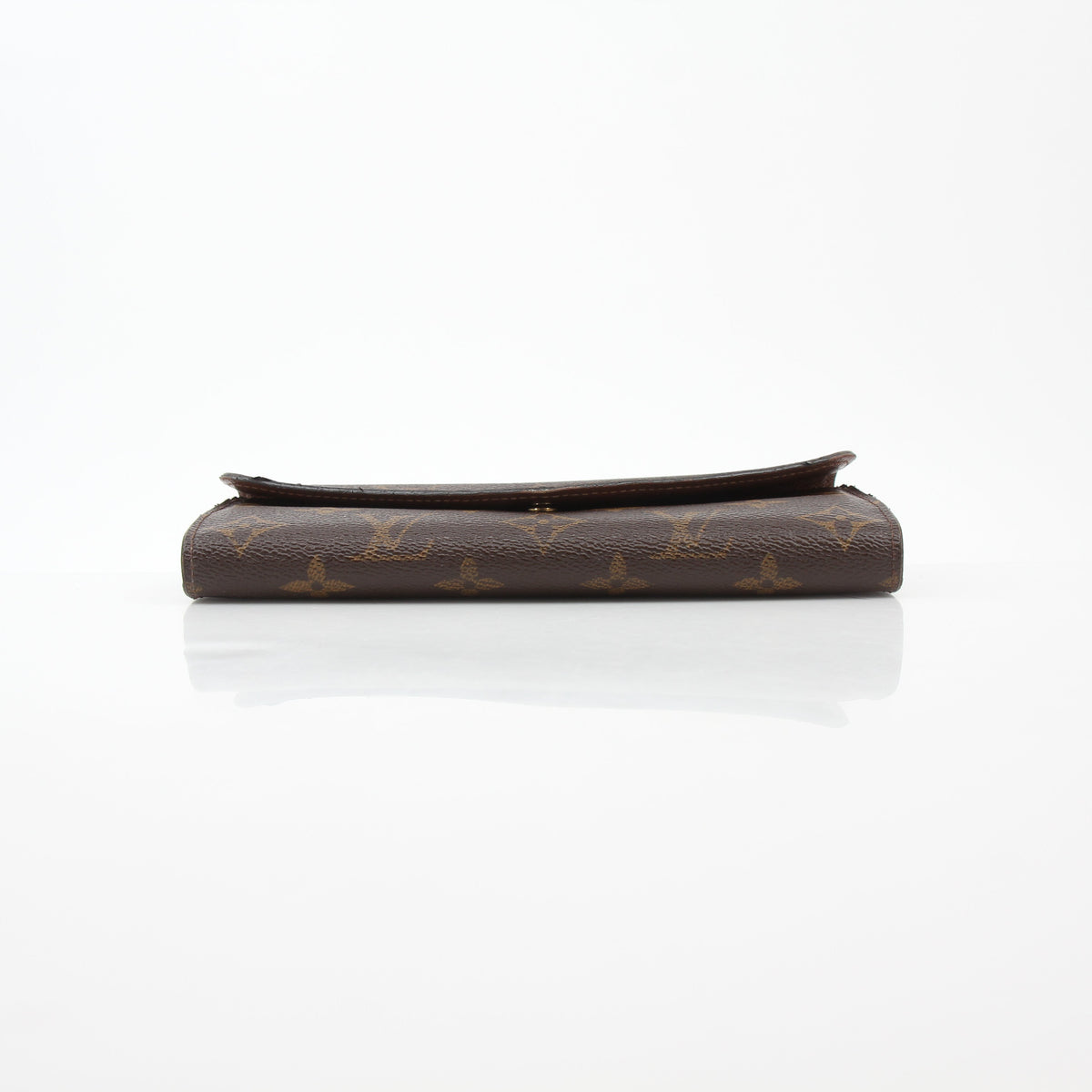 Louis Vuitton Brown Monogram Portefeuille Sarah Long Wallet