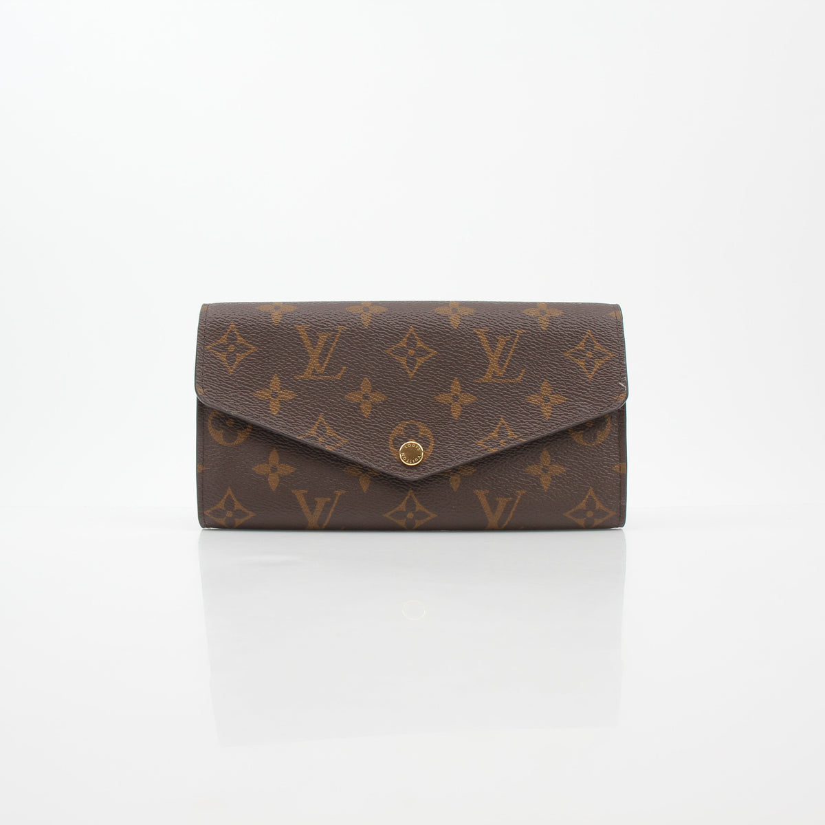 Louis Vuitton Brown Monogram Sarah Wallet