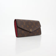 Louis Vuitton Brown Monogram Sarah Wallet