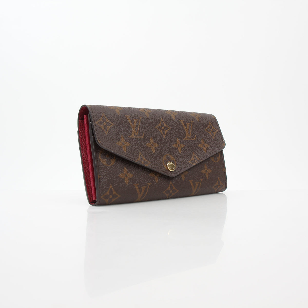 Louis Vuitton Brown Monogram Sarah Wallet