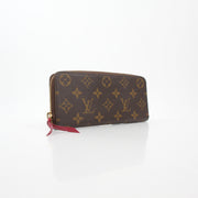 Louis Vuitton Brown Monogram Clémence Wallet