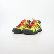 Gold & Beyond neon yellow Flashtrek reflective sneakers with sporty design and vibrant color, perfect for active and casual wear.