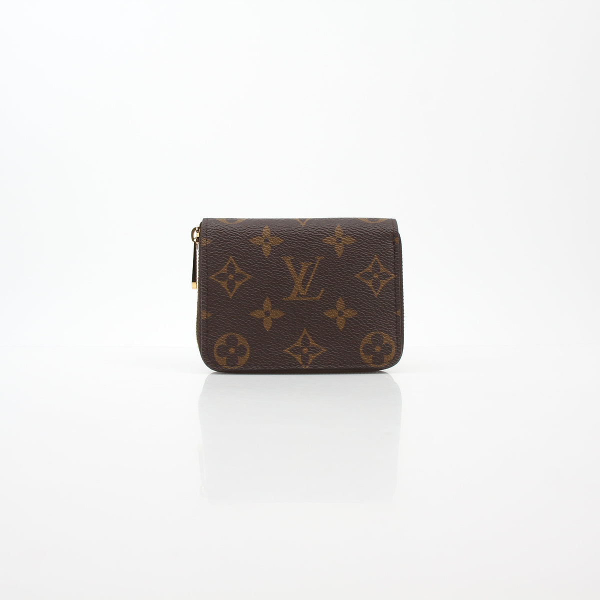 Louis Vuitton Brown Monogram Zippy Coin Purse