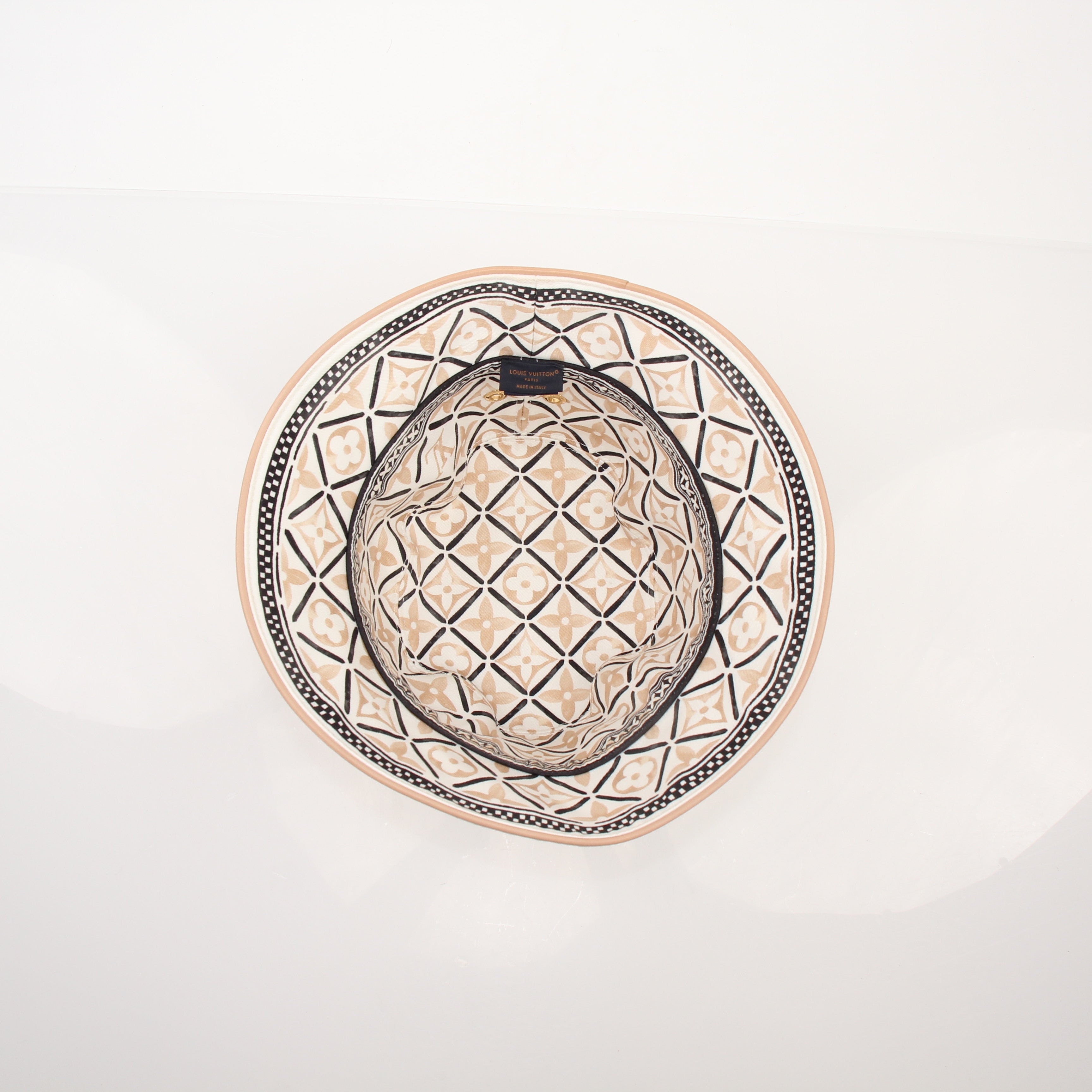 Louis Vuitton Monogram Flower Tile Reversible Bucket Hat