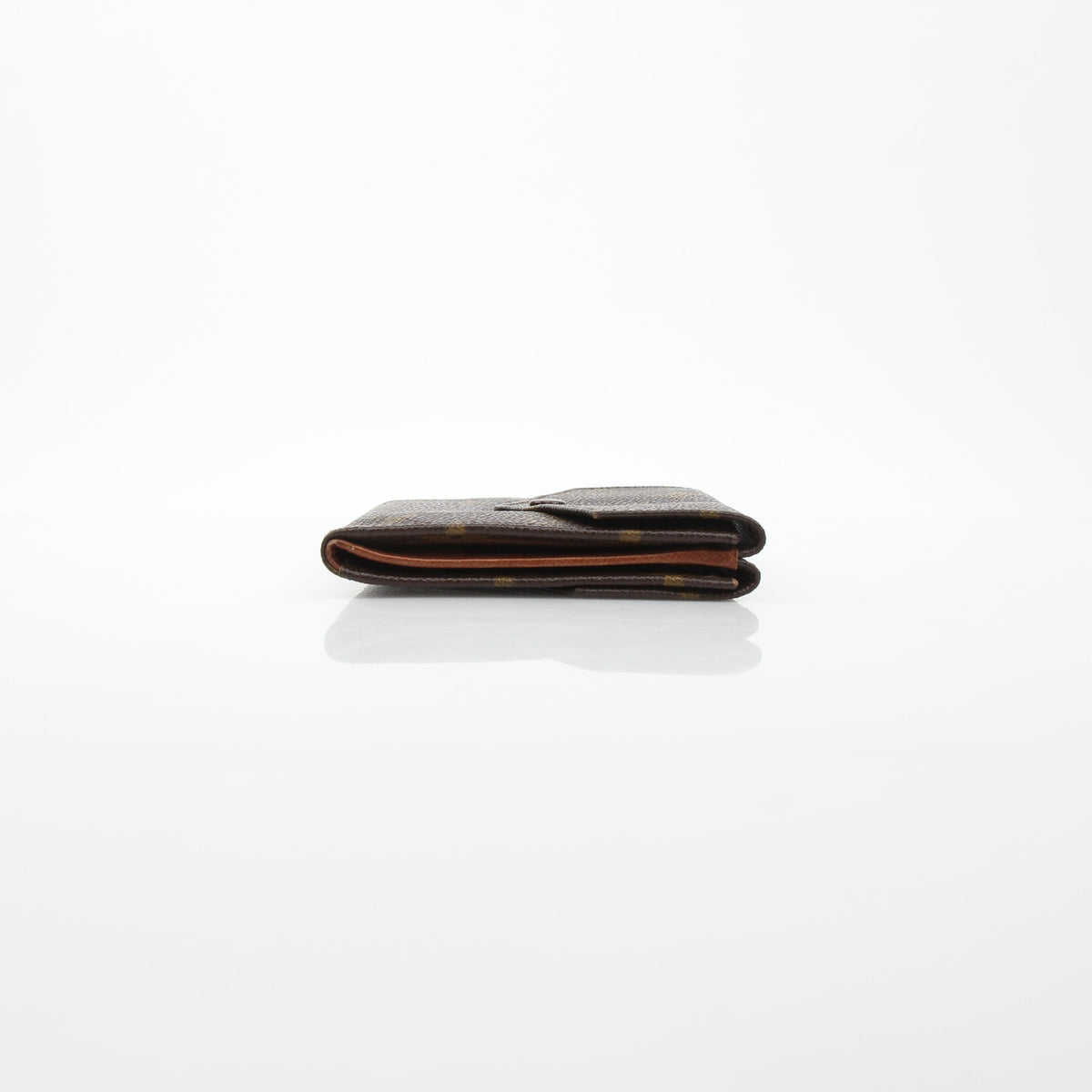 Louis Vuitton Brown Monogram Porte-Monnaie Billets Compact Wallet