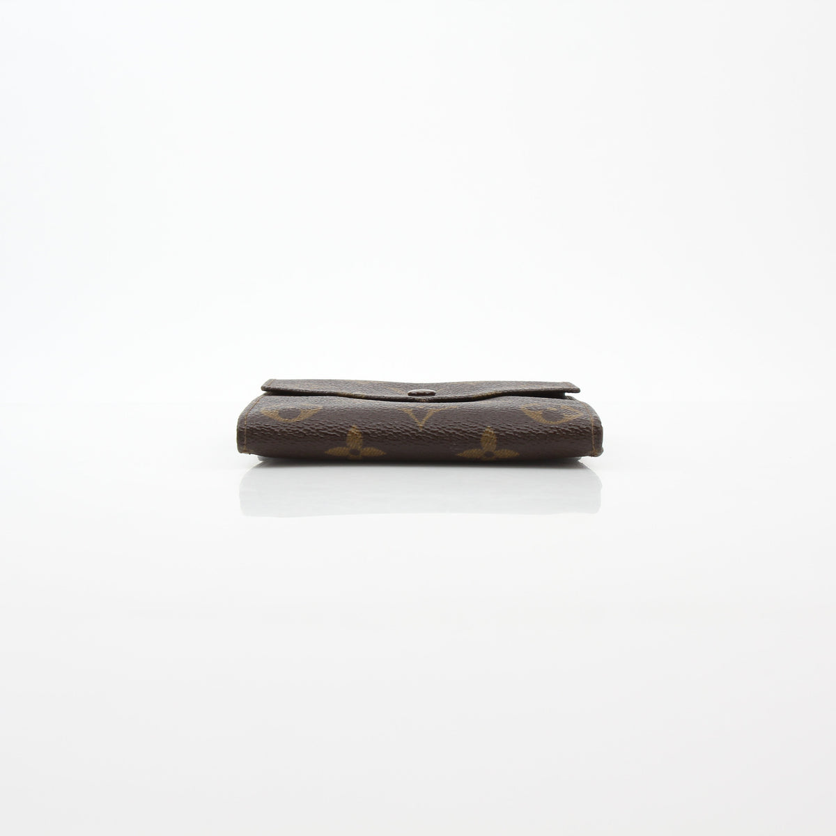 Louis Vuitton Brown Monogram Porte-Monnaie Billets Compact Wallet