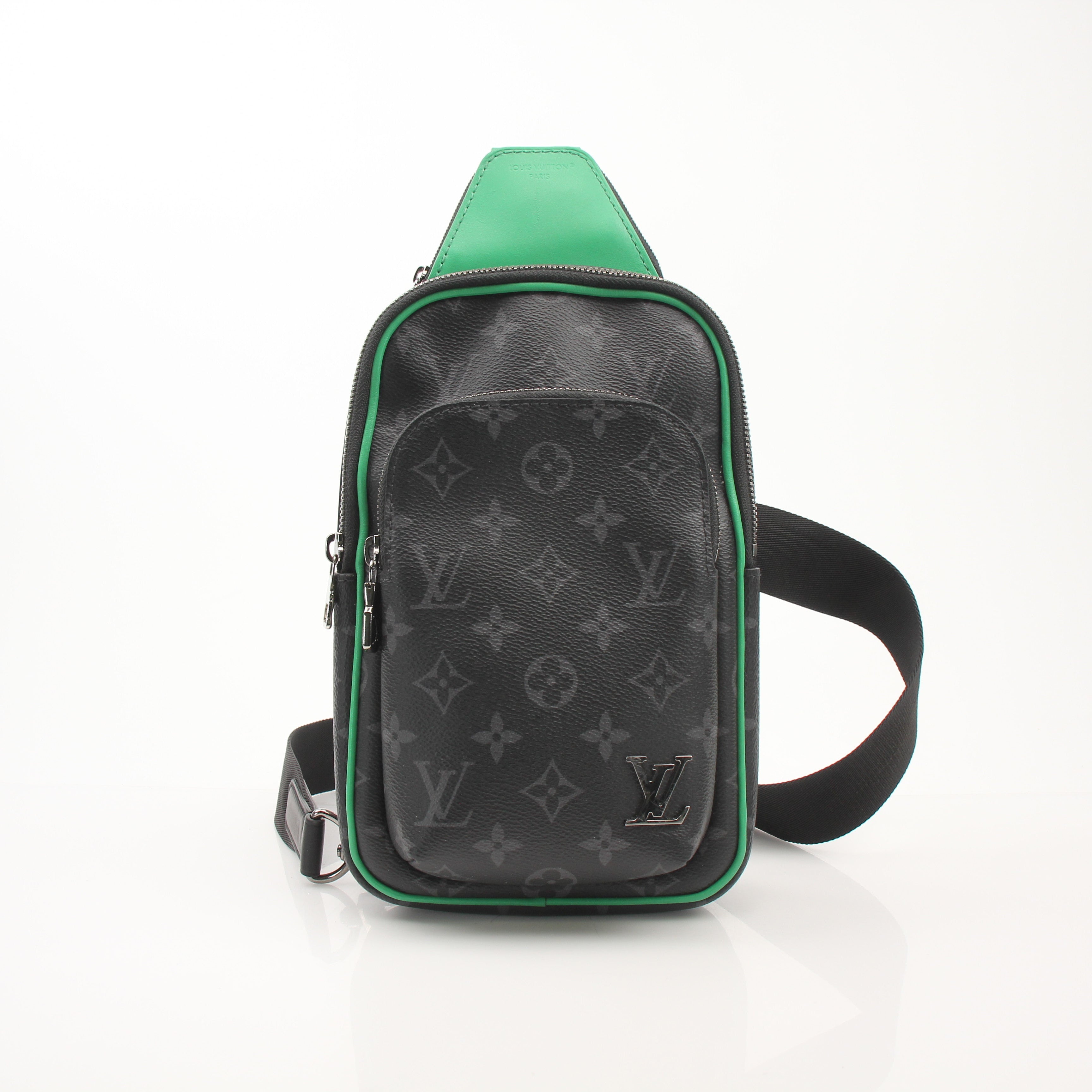 Louis Vuitton Men’s Monogram Eclipse Avenue PM Sling Bag