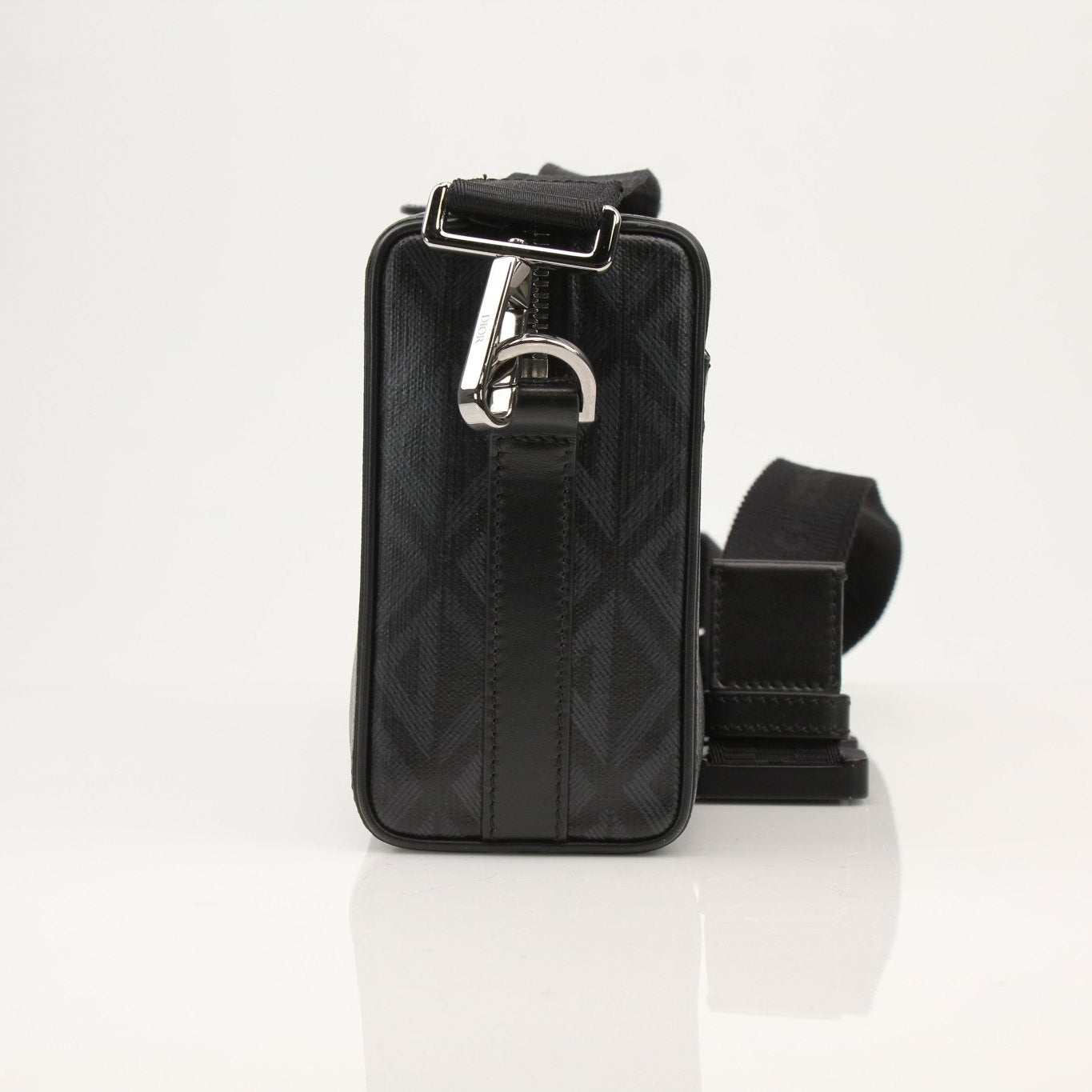 Christian Dior Lignot 22 handbag with gold hardware and structured design, displayed on a neutral background.
