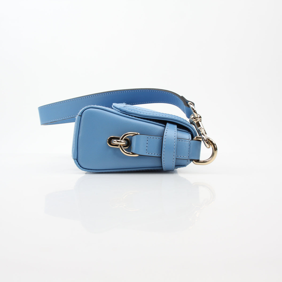 Gucci Blue GG Canvas Luce Shoulder Bag