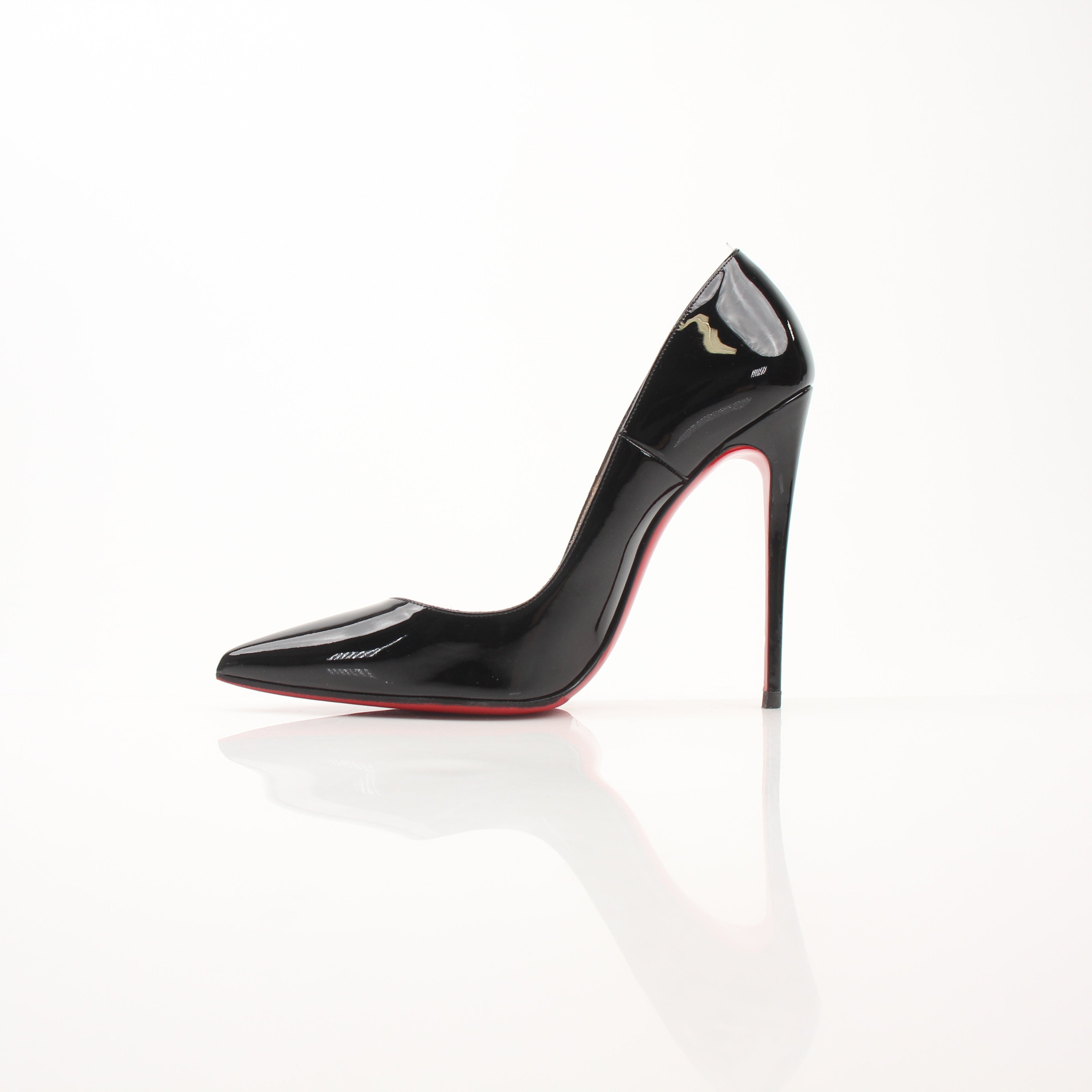 Christian Louboutin So Kate 120 Patent Leather Pumps