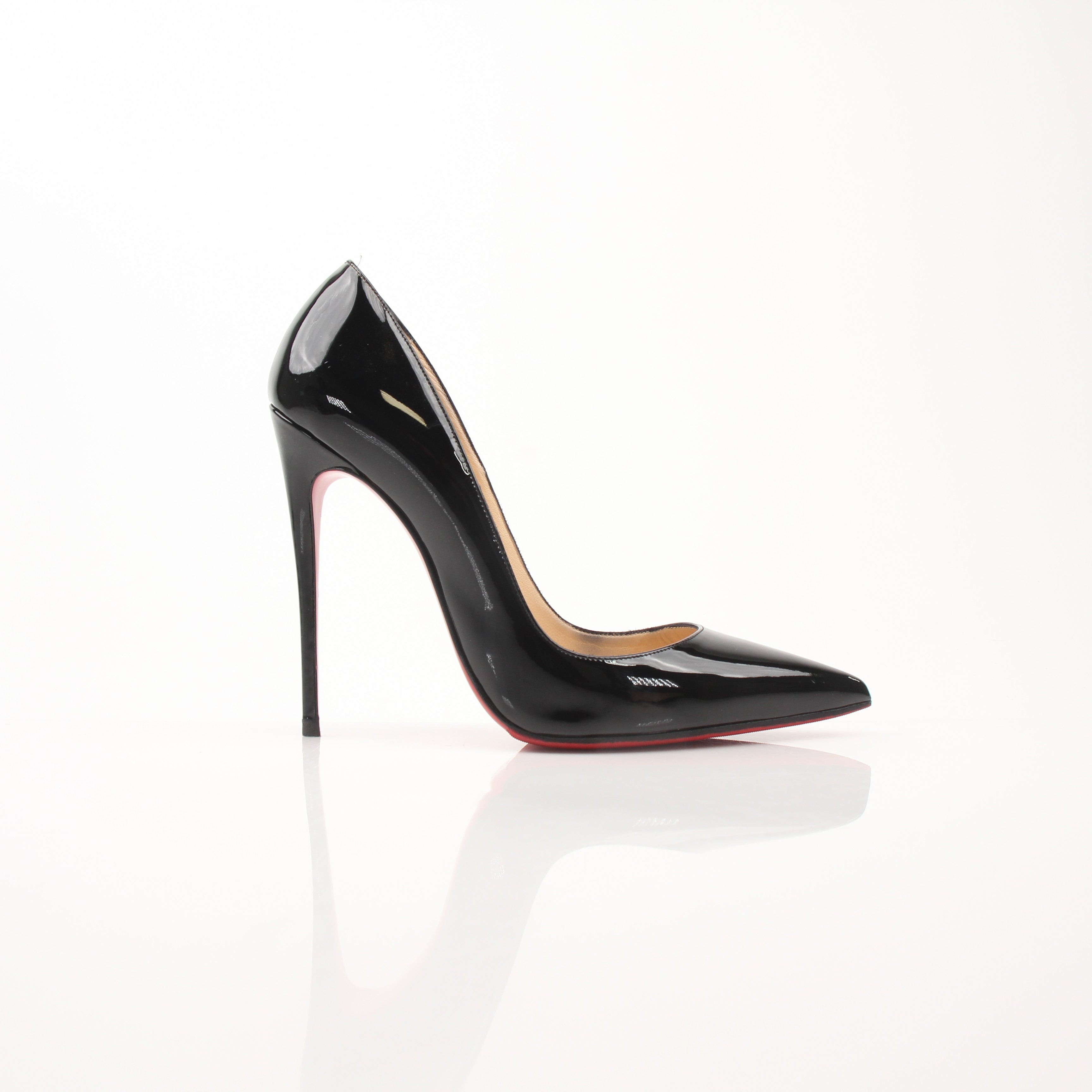 Christian Louboutin So Kate 120 Patent Leather Pumps