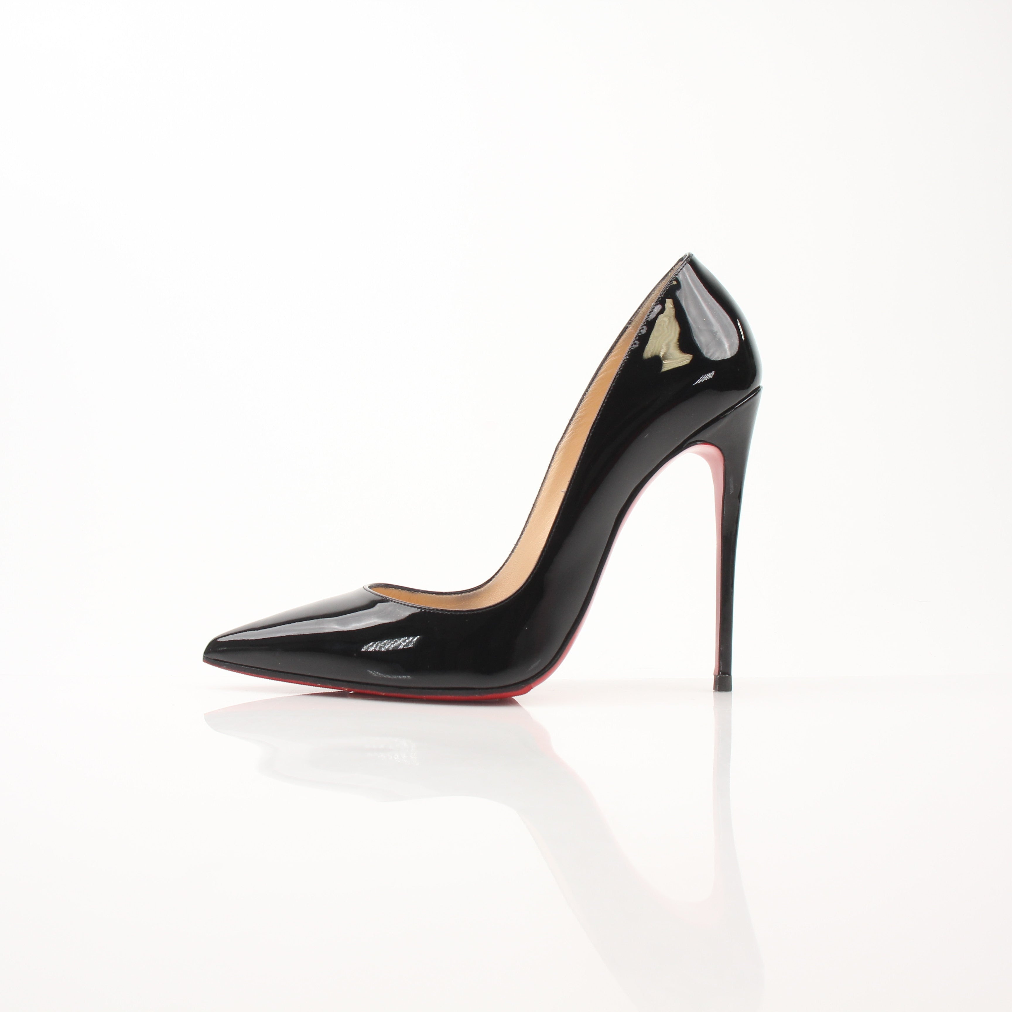 Christian Louboutin So Kate 120 Patent Leather Pumps