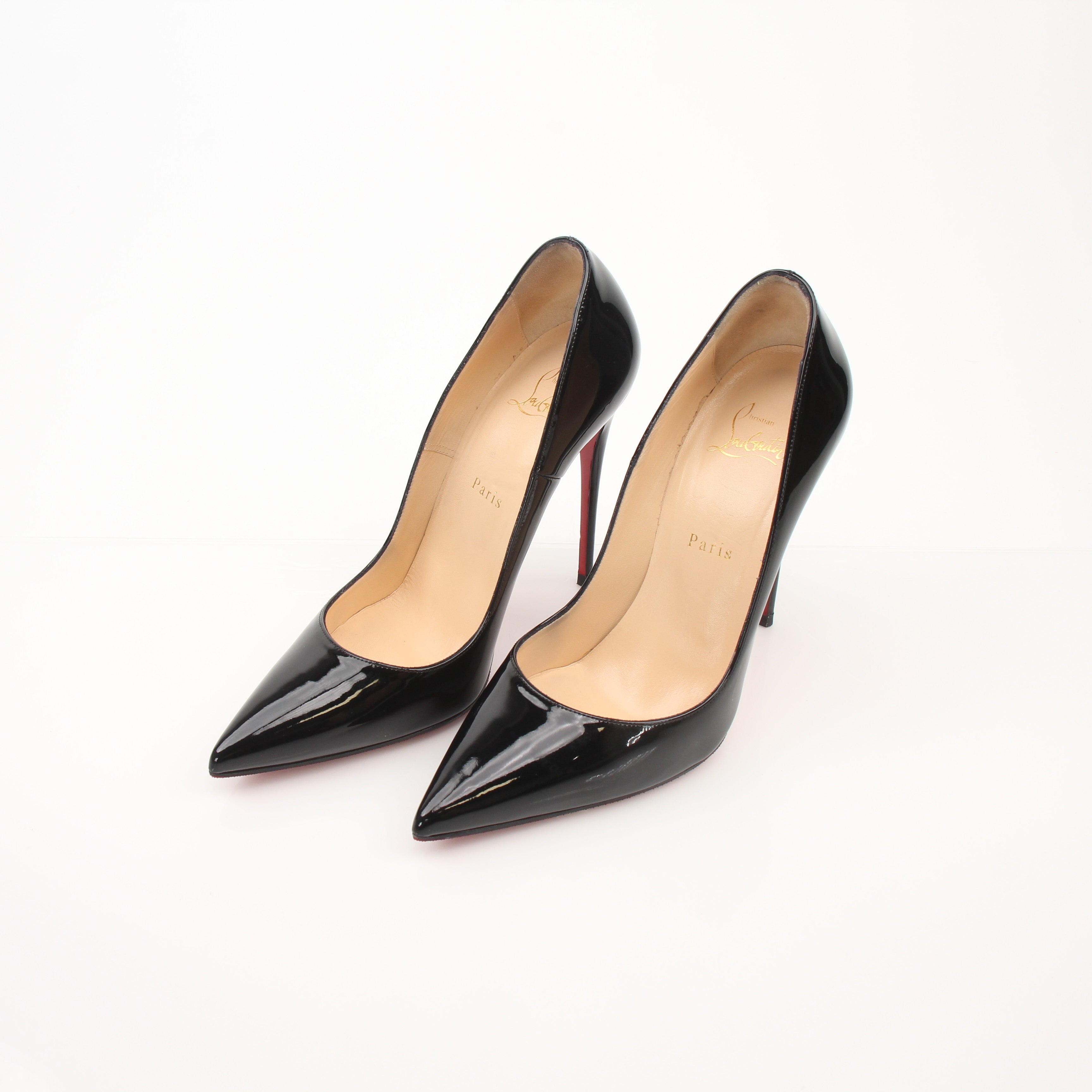 Christian Louboutin So Kate 120 Patent Leather Pumps