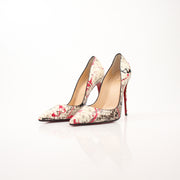 Christian Louboutin Women’s So Kate 120 Python Graffiti Pumps