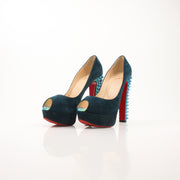 Christian Louboutin Women’s Babel Clou Hologram Heel Platform Pumps