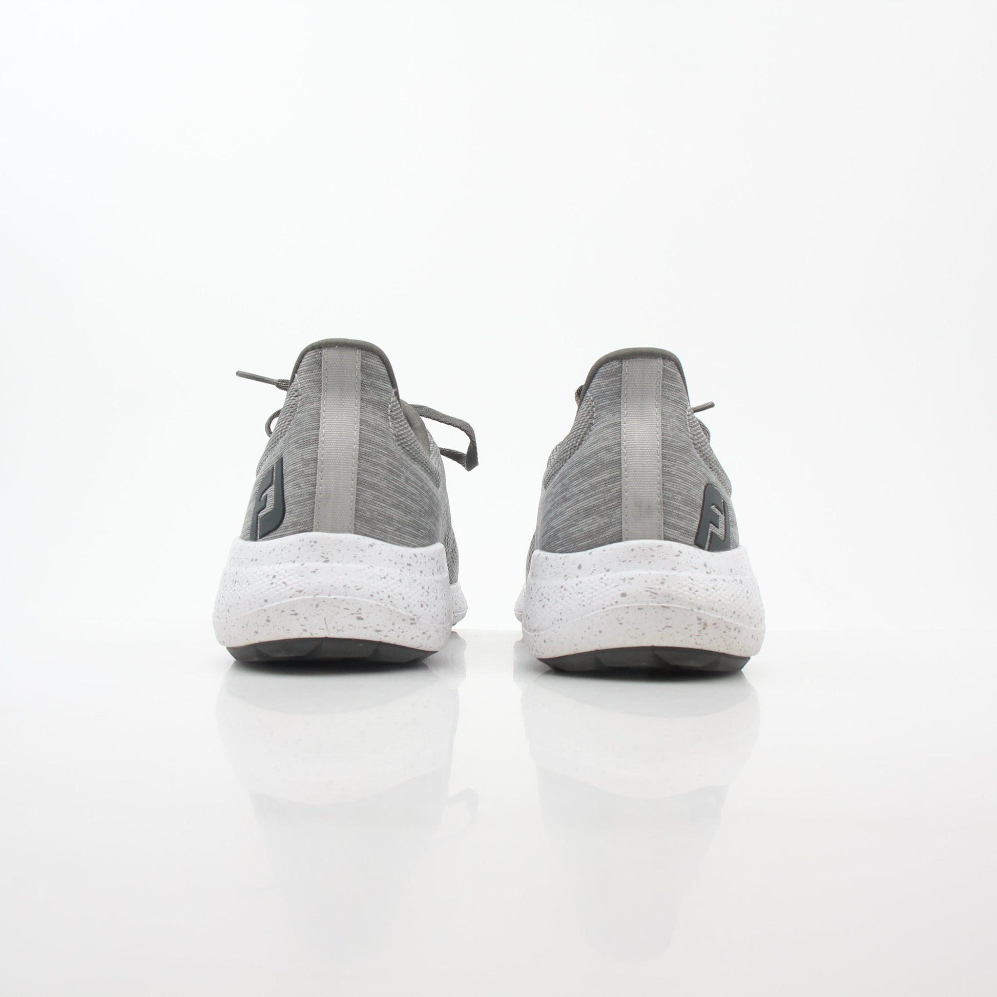 Gray Flex Spikeless Golf Shoes by FootJoy, styled for comfort and performance, shown with textured sole and sleek design.