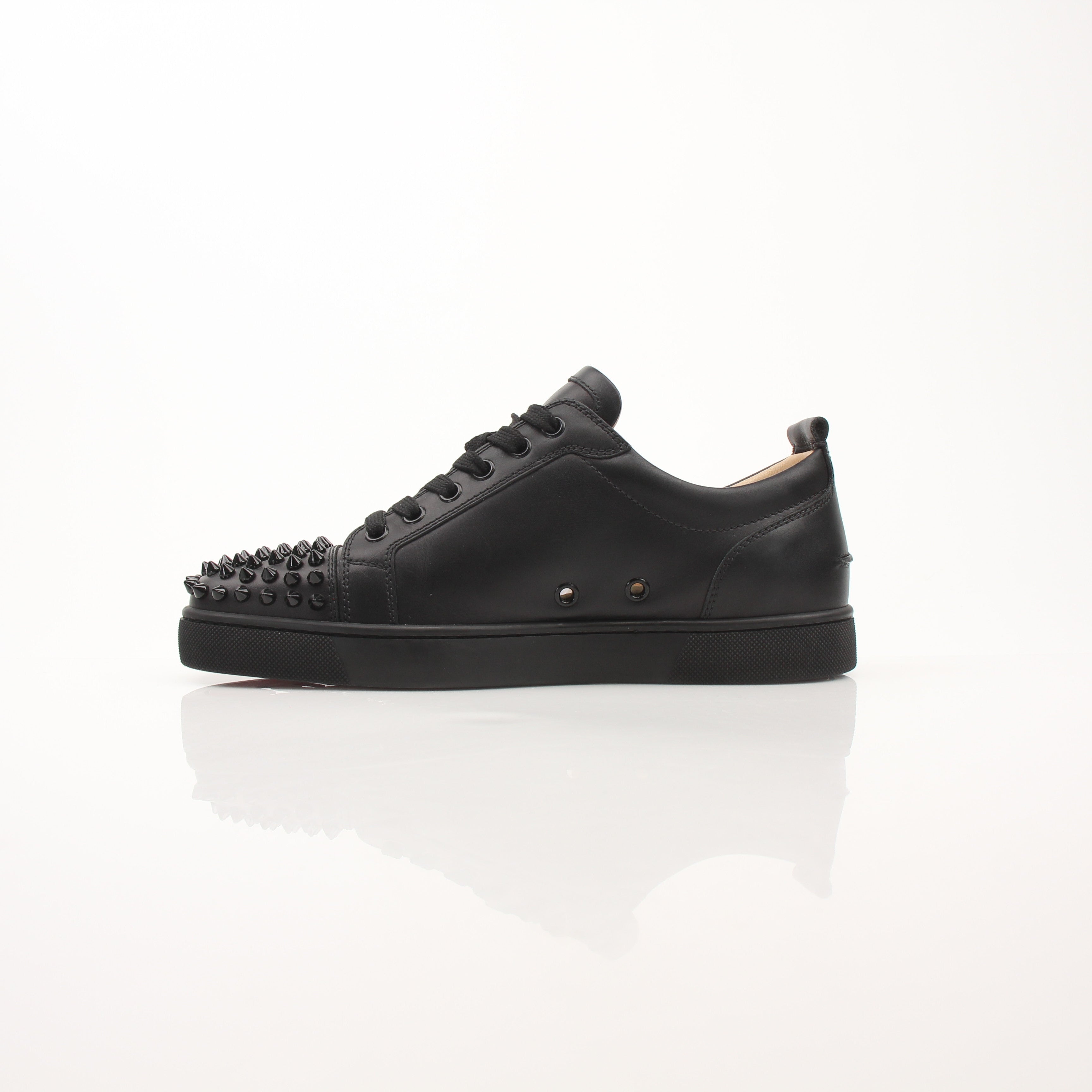 Christian Louboutin Women’s Louis Junior Spiked Low-Top Sneakers