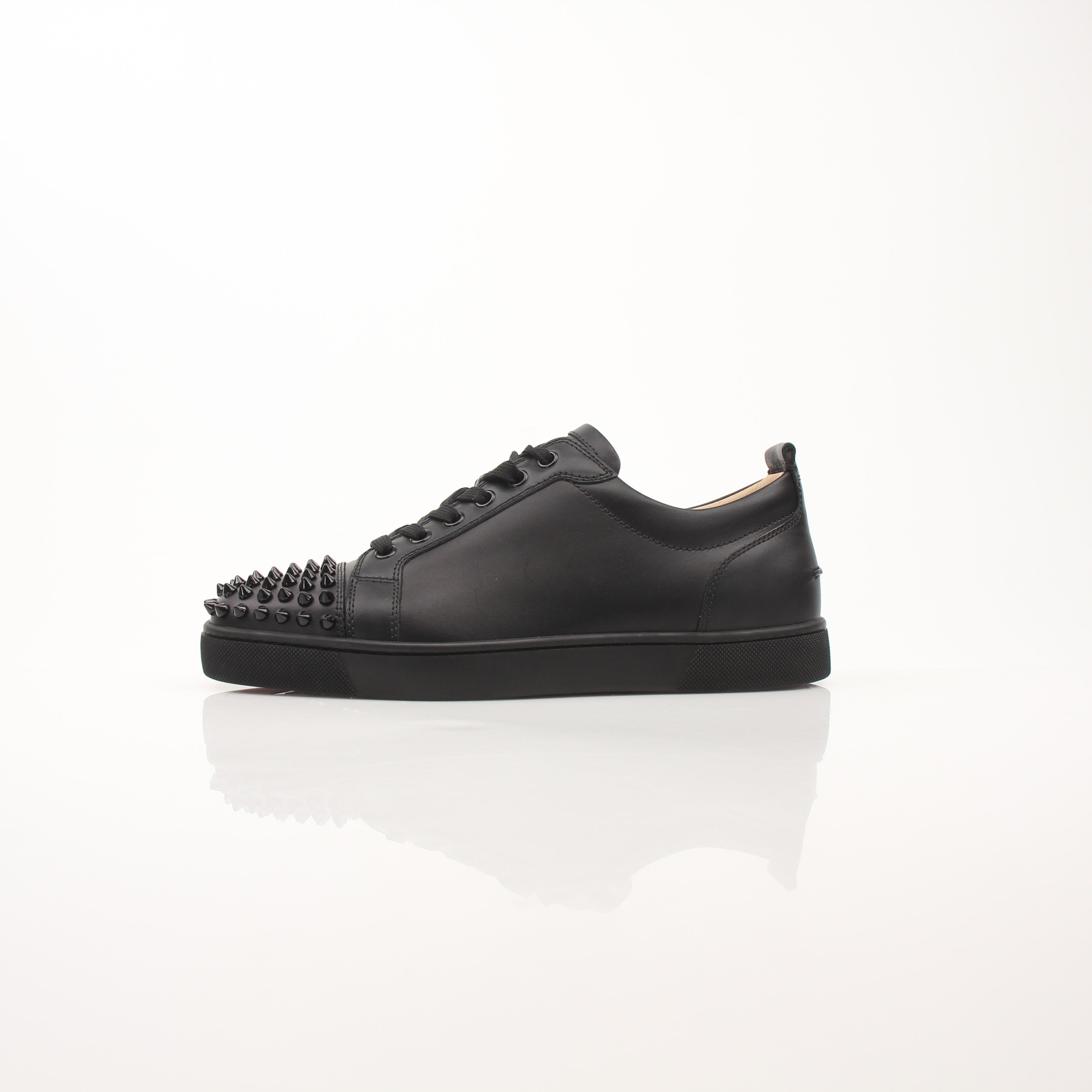Christian Louboutin Women’s Louis Junior Spiked Low-Top Sneakers
