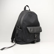 Christian Dior Oblique nylon backpack from Gold & Beyond, stylish travel bag with monogram pattern and adjustable straps.