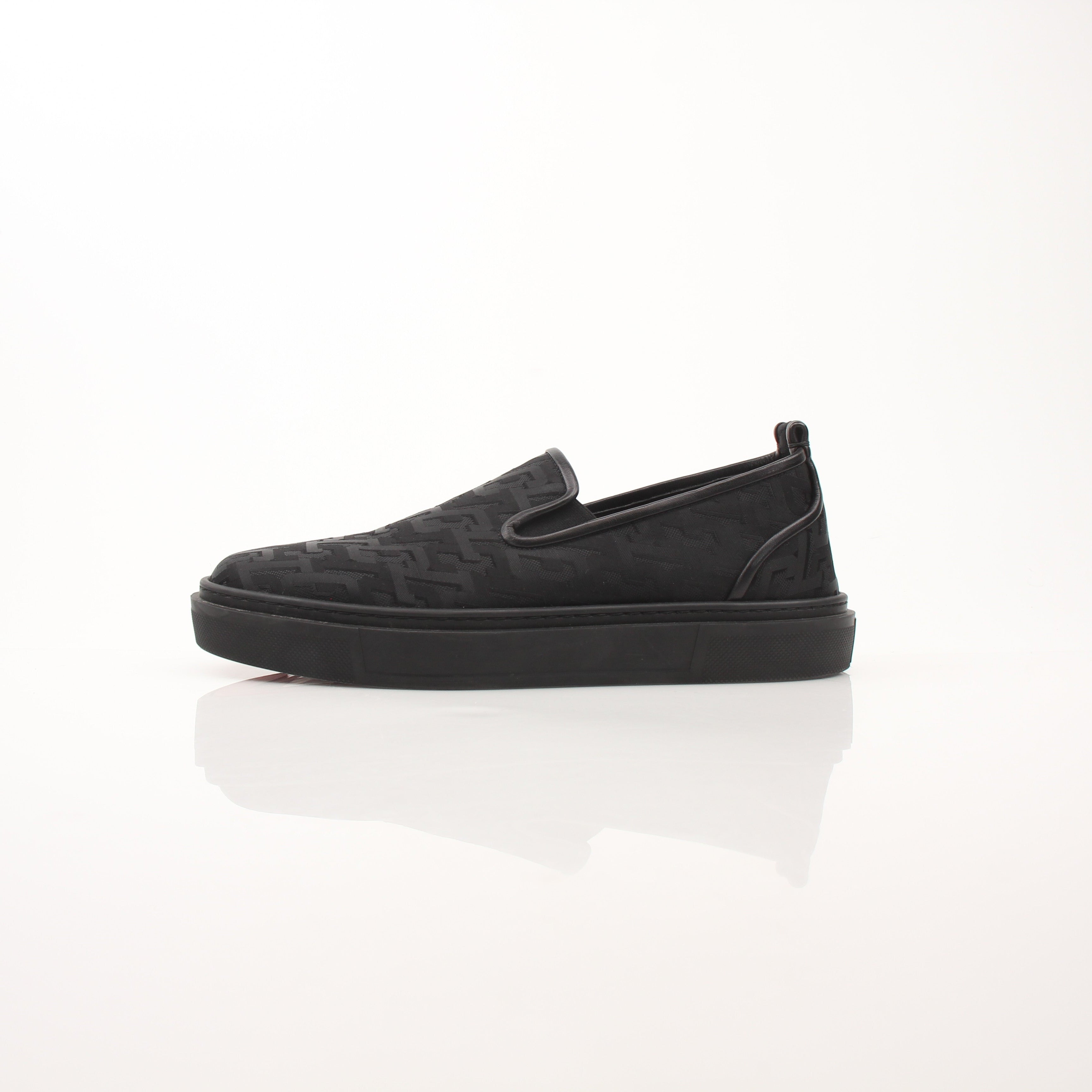 Christian Louboutin Men’s Adolon Boat Sneakers