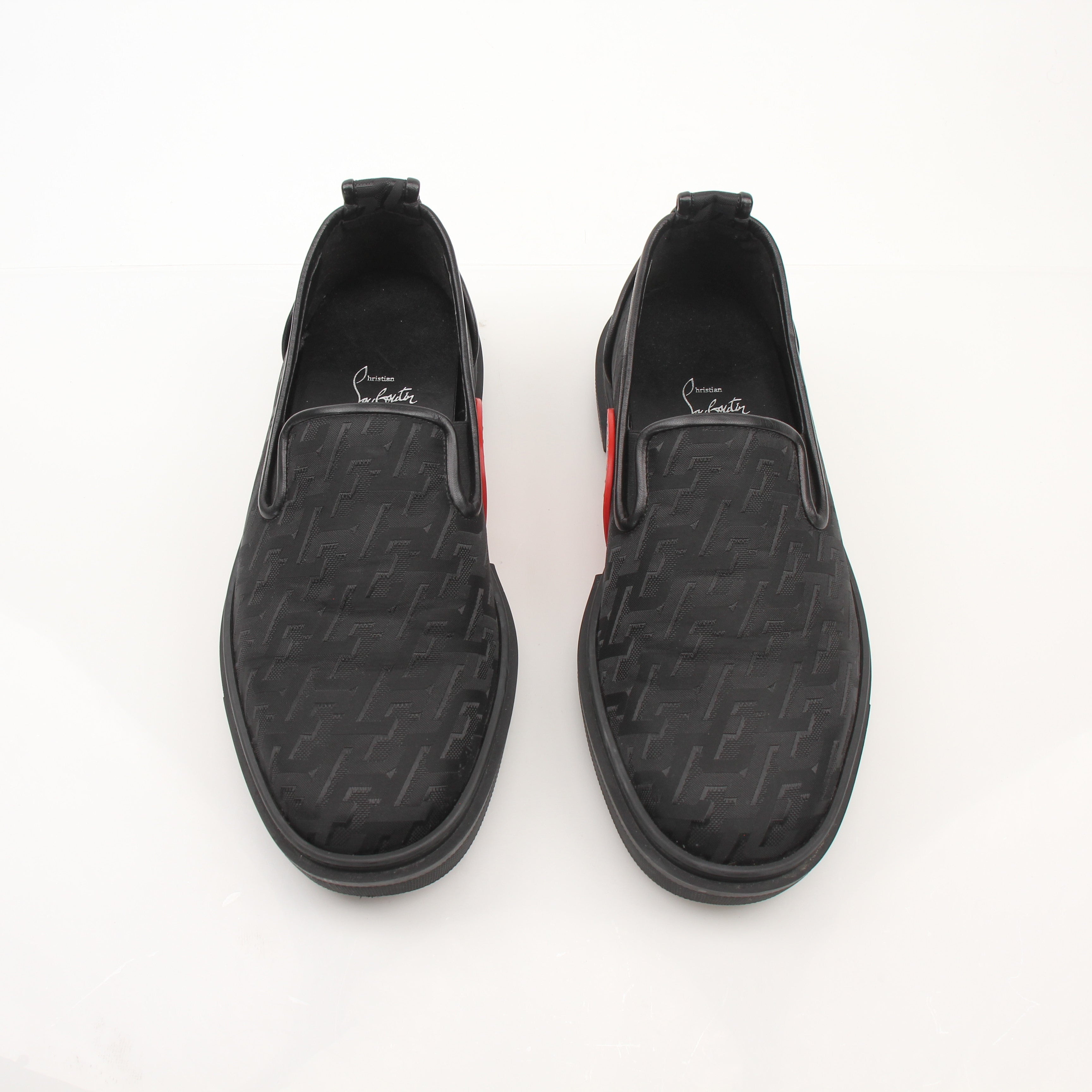Christian Louboutin Men’s Adolon Boat Sneakers