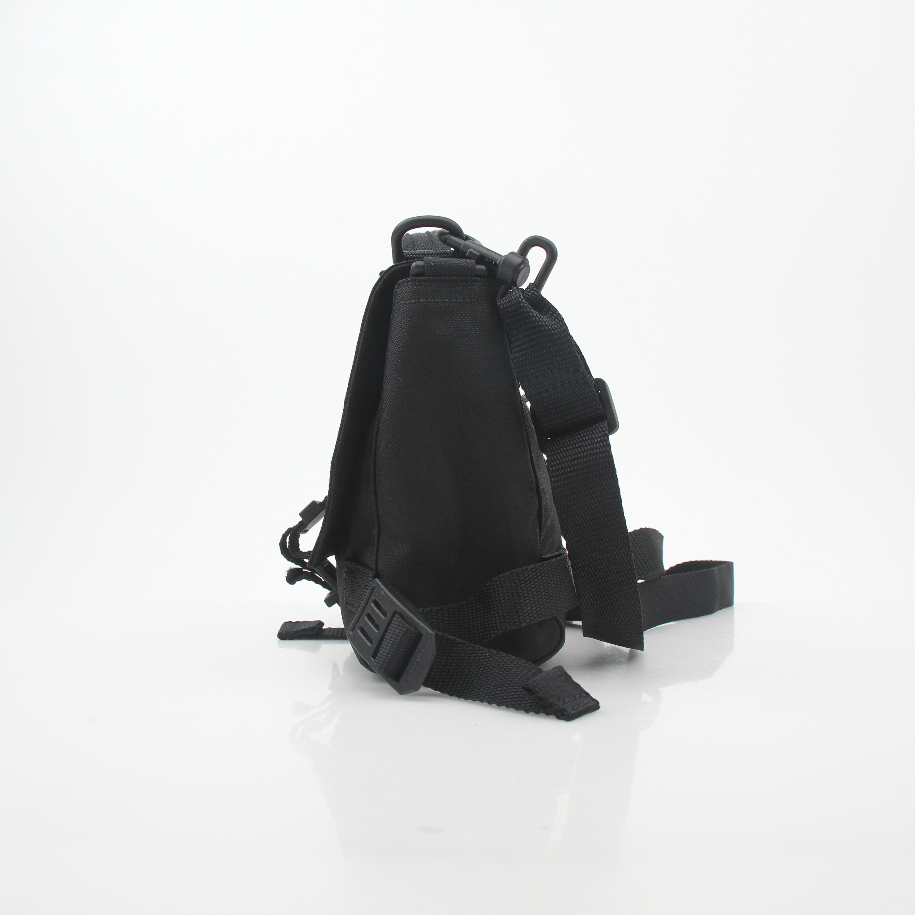 Gold & Beyond black Balenciaga Army Messenger Bag handbag with adjustable strap and front flap closure.