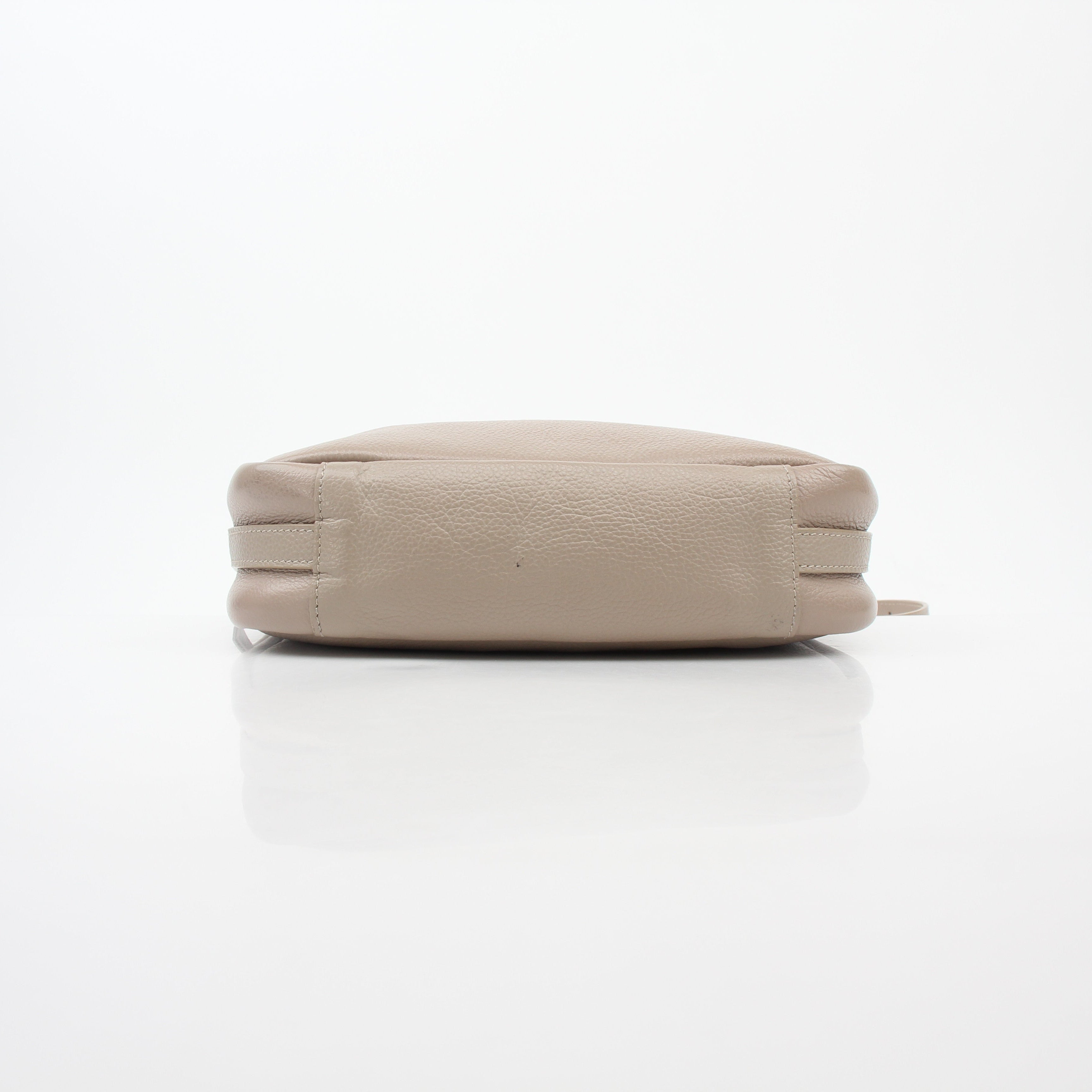 Gold & Beyond Balenciaga beige everyday camera handbag with sleek design and durable leather material.