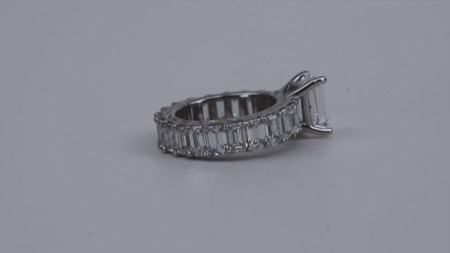 3.03 Ct Baguette Ladies Ring