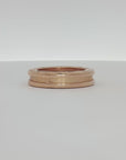Bulgari B.Zero1 18K Rose Gold Band Ring | Iconic Italian Design | Size 5