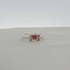Tiffany & Co. Two-Tone Sterling Silver & 18K Gold Ruby Ring